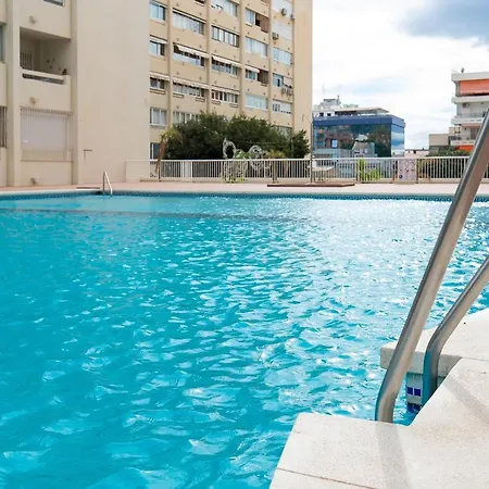 Piso Cerca A La Playa Lägenhet *