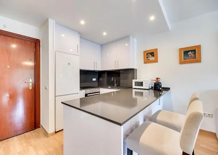 Piso Cerca A La Playa Lägenhet *